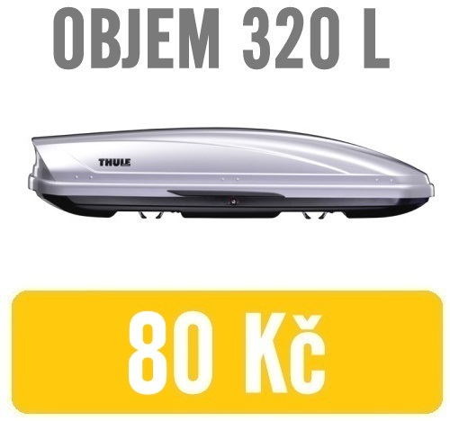 STŘEŠNÍ BOXY - Thule Motion 600