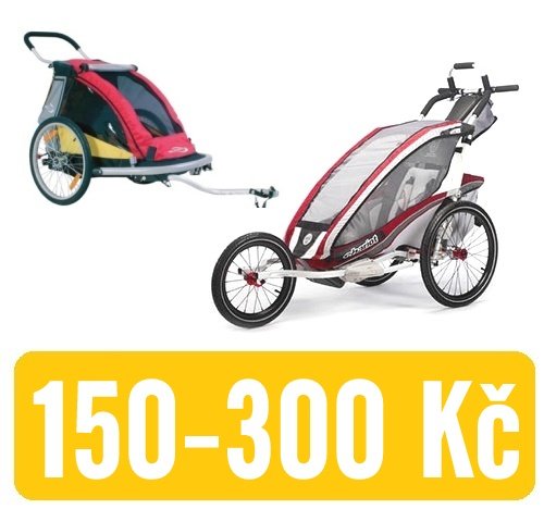 PŘEPRAVA DĚTÍ - dětské vozíky Thule Chariot CX1, CX2